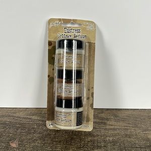 Tim Holtz Distress Collage Medium pack of 3.